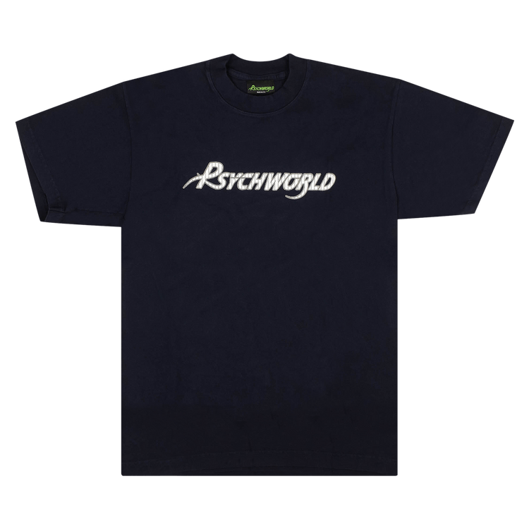 Psychworld Logo Short-Sleeve T-Shirt "Navy/Grey"