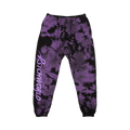 Psychworld Tie Dye Logo Sweatpants "Purple"