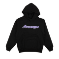 Psychworld Logo Hoodie "Black/Purple"