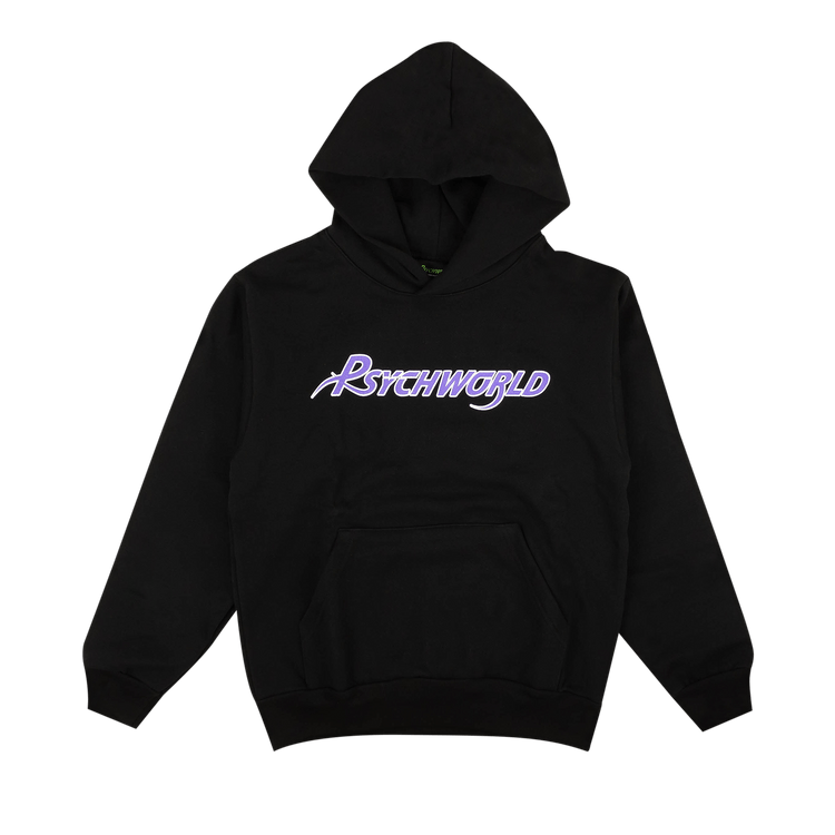 Psychworld Logo Hoodie "Black/Purple"