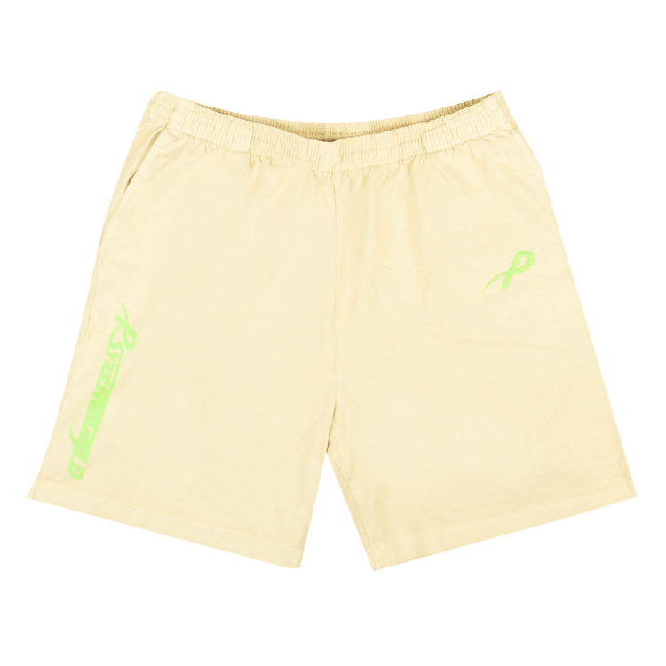 Psychworld Elastic Band Shorts "Pale Yellow"
