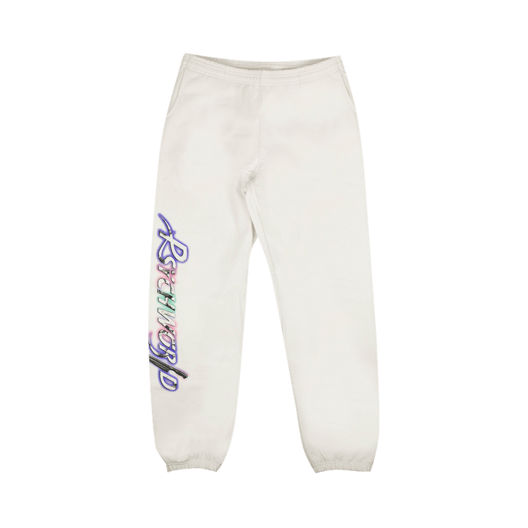 Psychworld Airbrush Logo Sweapants "White"
