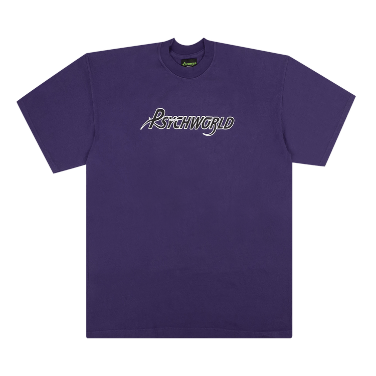 Psychworld Short-Sleeve Logo T-Shirt "Purple"