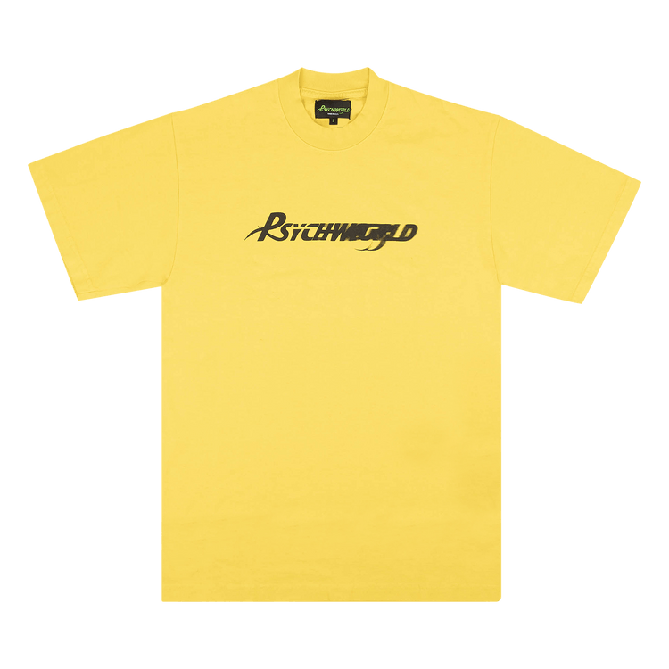 Psychworld Speed Logo T-Shirt "Yellow"
