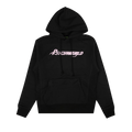 Psychworld Speed Logo Hoodie "Black/Pink"