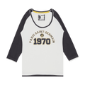 Vintage Paris Saint-Germain 1970 Logo 3/4 Sleeve T-Shirt "White/Black"