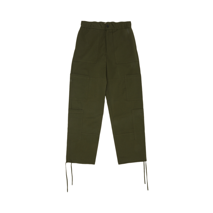 Wales Bonner Drill Earth Trousers "Green"