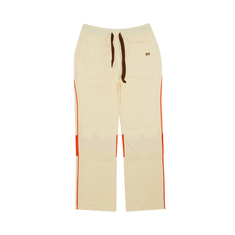 Wales Bonner Percussion Track Pants "Pale Yellow"