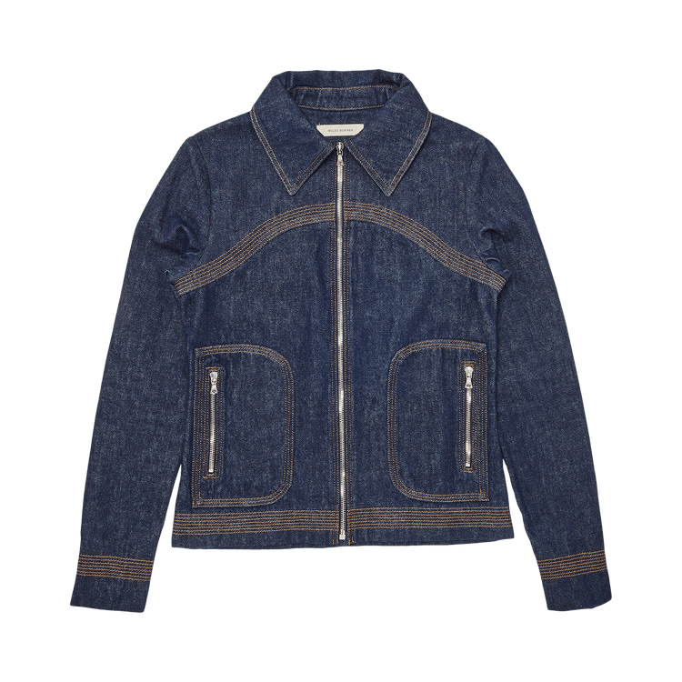 Wales Bonner Brooklyn Denim Jacket "Blue"