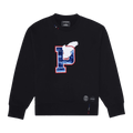 Paris Saint-Germain x 3.PARADIS Letterman Crewneck Sweater "Black"