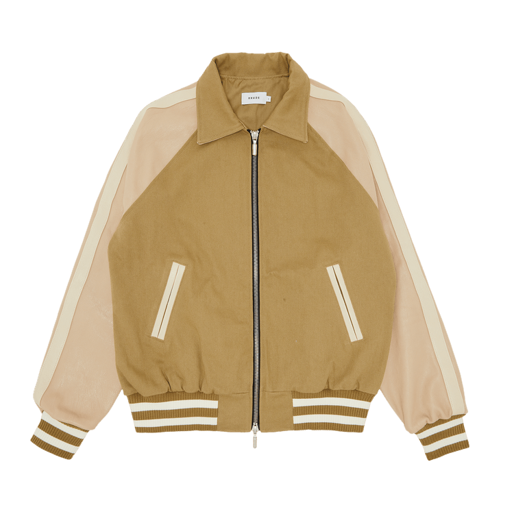 Rhude Twill Boys Bomber "Beige"