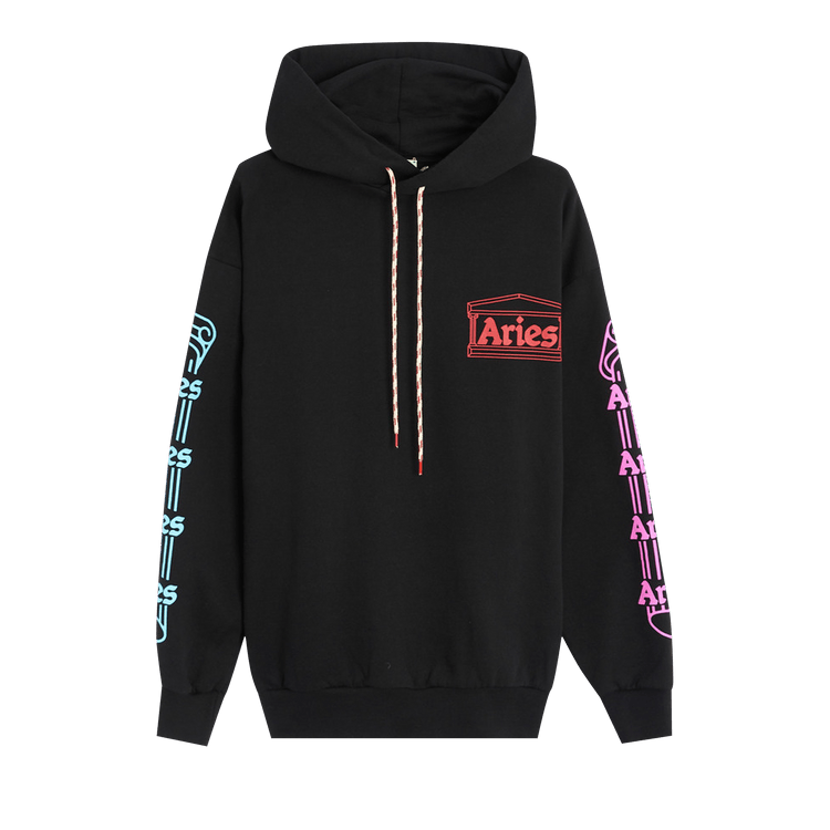 Aries Column Hoodie "Black"
