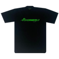 Psychworld Motion Logo Tee "Black/Green"