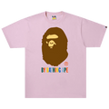 BAPE Colors By Bathing Ape Tee "Pink"