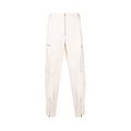 Jil Sander Zip Embellished Trousers "Off White"