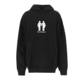 Balenciaga Boxy Hoodie "Black/White"
