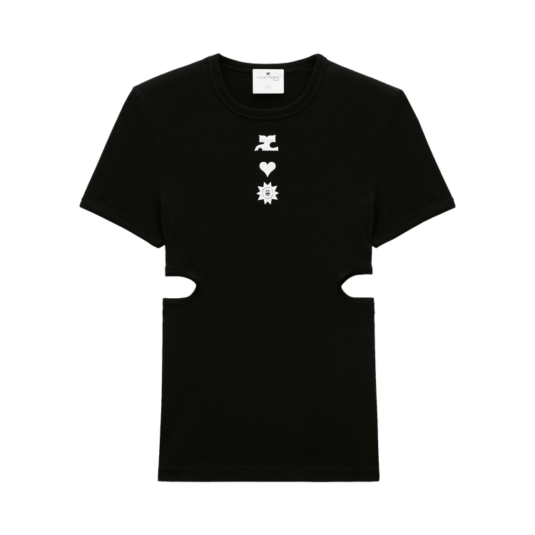 Courrèges T-Shirt "Black"