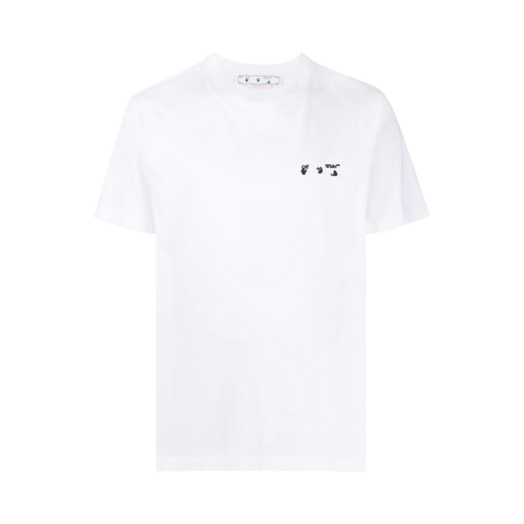 Off-White OW Logo Slim Short-Sleeve Tee "White/Black"