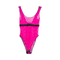 Versace Underwear Monogram Tulle "Fuchsia"