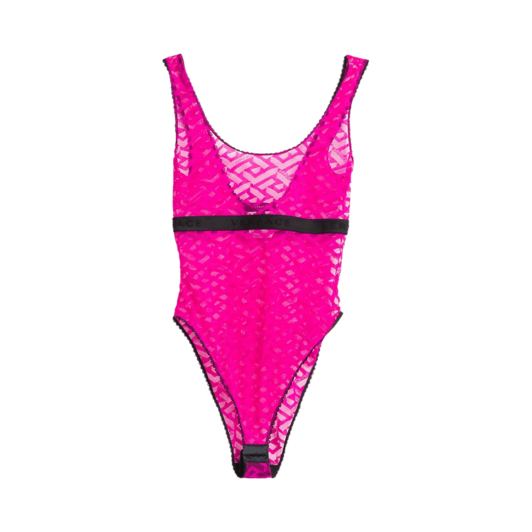 Versace Underwear Monogram Tulle "Fuchsia"