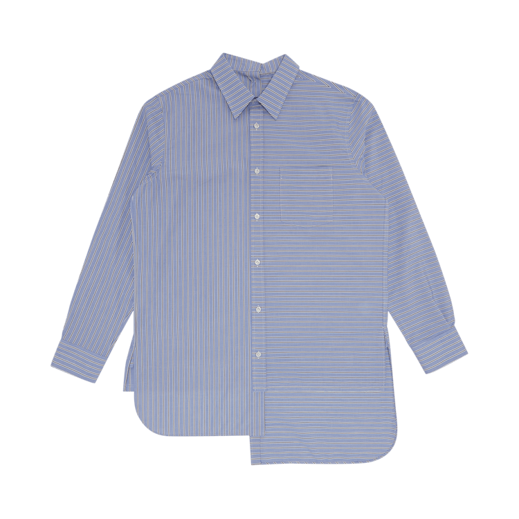 Lanvin Bigout Long-Sleeve "Navy Blue/Blue"