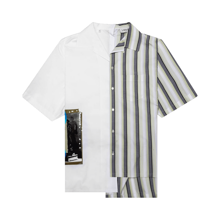 Lanvin Bigout Short-Sleeve "Optic White"