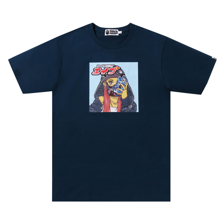 BAPE Girl Tee "Navy"