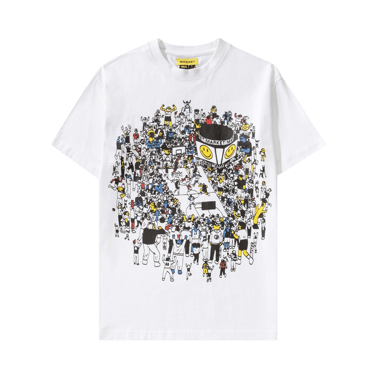 Market World Bball Game Tee "White"