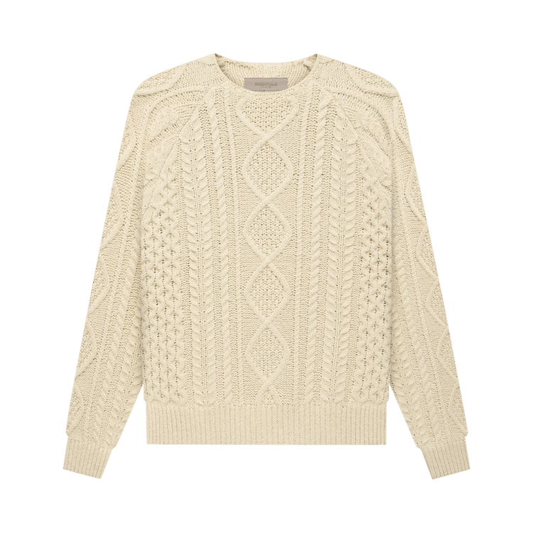 Fear of God Essentials Cable Knit "Eggshell"