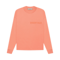 Fear of God Essentials Long-Sleeve Tee "Coral"