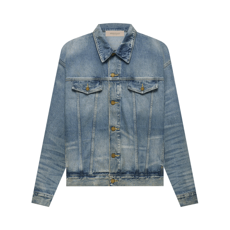 Fear of God Essentials Trucker Jacket "Indigo"