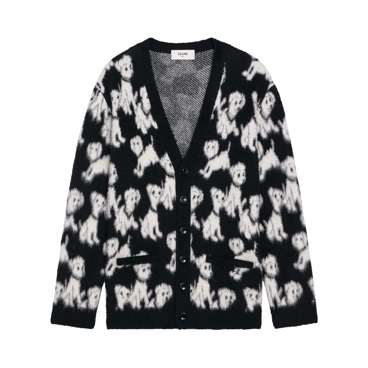 CELINE Long Cardigan "Black"