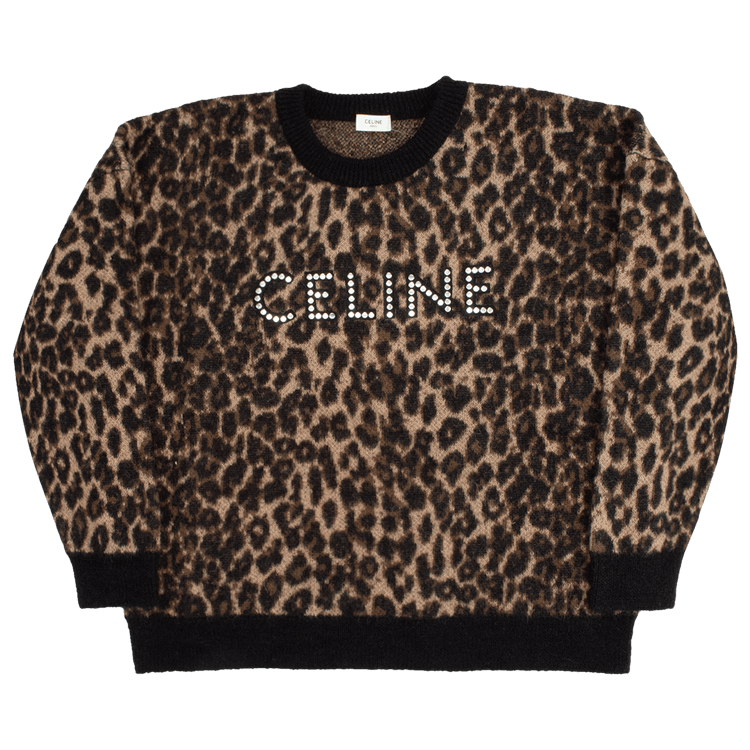CELINE Crewneck "Leopard"