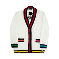Mastermind Knit Cardigan "White"