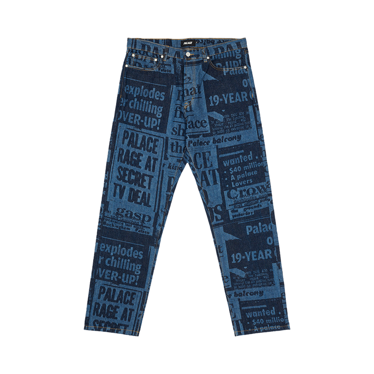 Palace Tabloid Denim Jean "Blue"