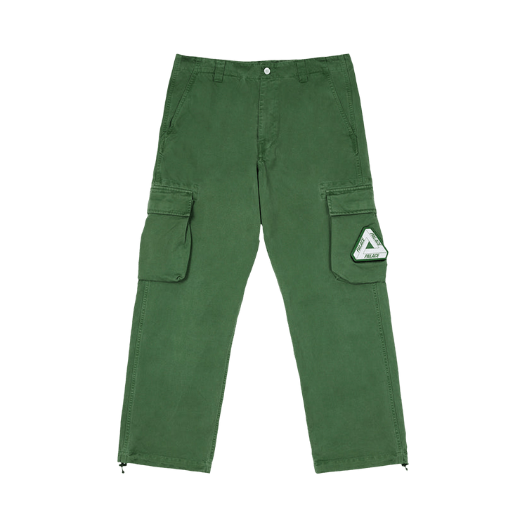 Palace Garment Dyed Cargo Trouser "Olive"