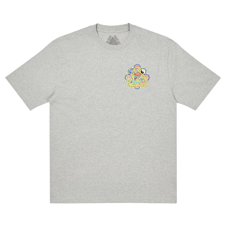 Palace Bun 5G T-Shirt "Grey Marl"