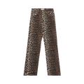 GANNI Print Jeans "Leopard"
