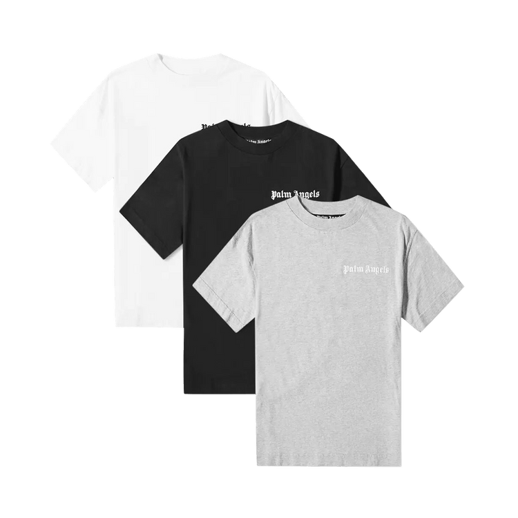 Palm Angels Tripack Basic Tee "Multicolor"