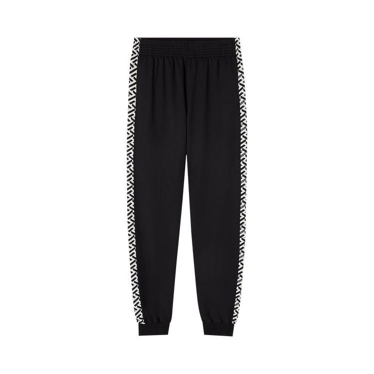Versace Greca Signature Accent Gym Sweatpants "Black/White"