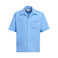 Marni Bowling Shirt "Iris Blue"