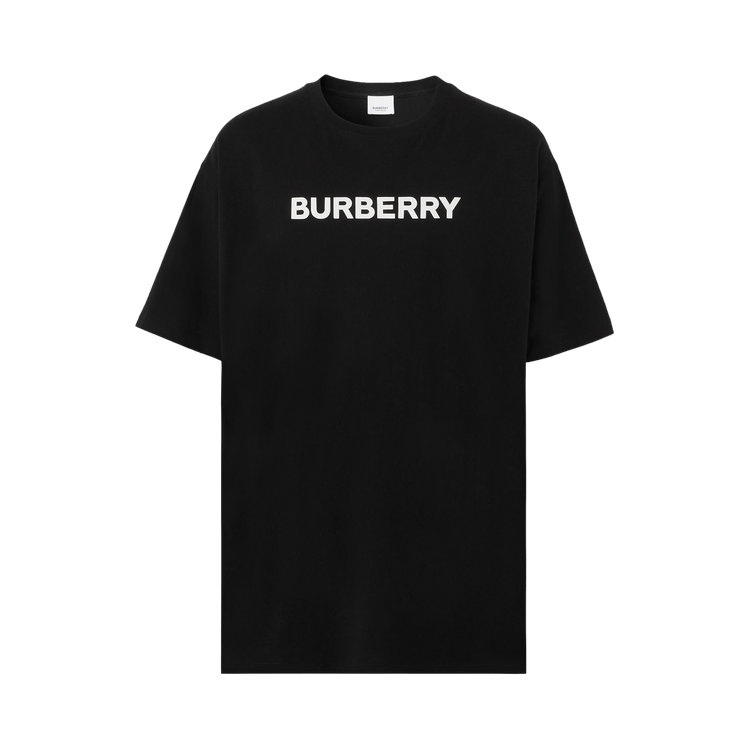 Burberry Logo Print Oversized T-Shirt "Black"