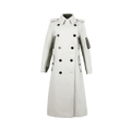 Sacai Melton Coat "Ecru"