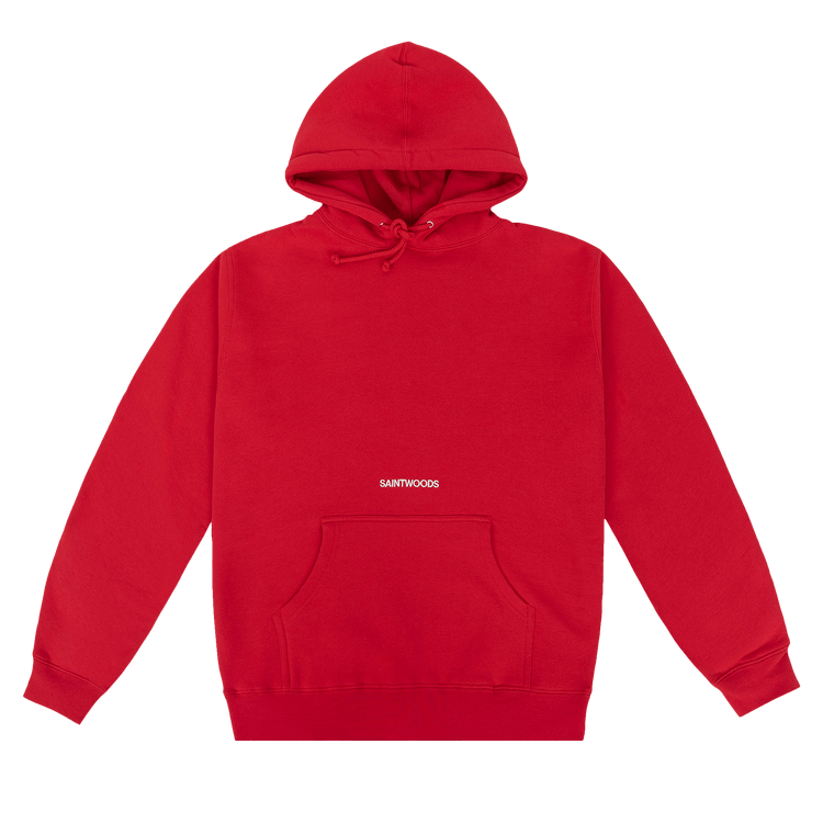 Saintwoods Logo Hoodie "Red"