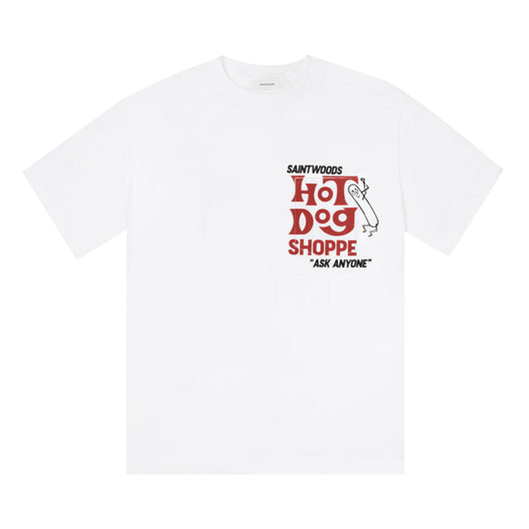 Saintwoods Hot Diggity Dog Tee "White"