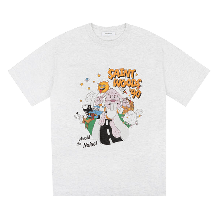 Saintwoods Graphic Tee "Ash"