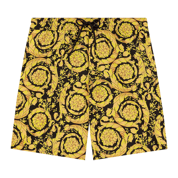 Versace Barocco Boardshorts "Black/Gold"