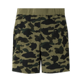 BAPE 1st Camo Sweat Shorts "Green"