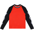 Chrome Hearts Neck Logo Baseball Shirt "Red/Black"