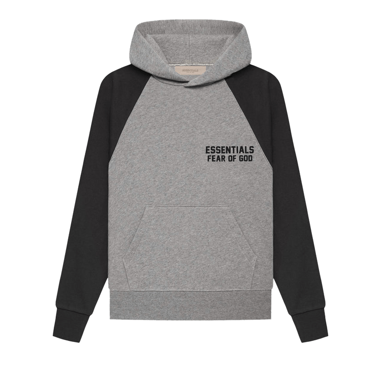 Fear of God Essentials Kids Raglan Hoodie "Dark Oatmeal"